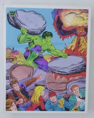 The Incredible Hulk 100 Piece Puzzle Complete 1982 Whitman Marvel Vintage - Image 1 of 4