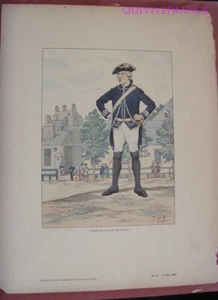 PL032 - PLANCHE JOB - GARDE FRANÇAISE DU DEPOT - Bild 1 von 1