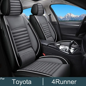 Front Rear Seat Covers PU Leather Car For FORD Escape 2008-2023 Protector 5 Sits - Picture 1 of 11