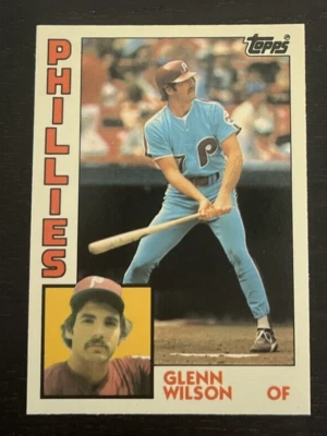 Glenn Wilson - 1984 Topps Traded - Philadelphia Phillies - #129-T - Image 1 of 2