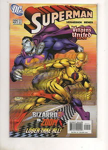 Superman #221 ZOOM Reverse Flash vs Bizarro Superman Race Loser Take All 2005 NM - Picture 1 of 2