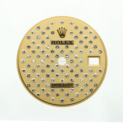 Esfera Pléyade Oro Amarillo 18k Diamantes de fábrica para Rolex Datejust 26 o 29 mm  Foto 1 de 3