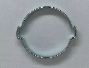 Double ear O clips 31-34mm ST/ST *Pk of 2 (O-STK) - Picture 1 of 6