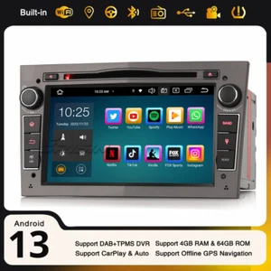 Autoradio 8-Core Android 14 DAB+ Navigatore Opel Vauxhall Corsa D Vivaro Astra Zafira - Foto 1 di 15