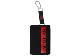 AC Milan Portachiavi-Portafoglio  Prodotto Ufficiale Colore Rosso Nero - Picture 1 of 1