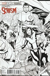 X-MEN SCHISM #3 (2011) 'X' COVER BY DANIEL ACUNA VARIANT ~ NM - Picture 1 of 1