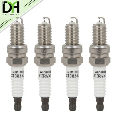 4Pcs Iridium & Platinum Spark Plugs For Fiat 500 2012-2017 Chevy Spark 2013-2015 Foto 1 de 4