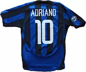 Maglia calcio vintage Inter Adriano Pirelli Nike 2003 2004 Serie A shirt jersey - Foto 1 di 7