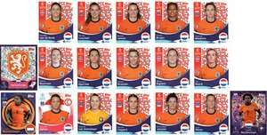 Topps UEFA Women's Euro 2025 Sticker Team Niederlande/Netherlands - Bild 1 von 3