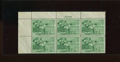 RW16 Federal Duck Mint Plate Block of 6 Stamps  (RW16 A11) - Image 1 of 2