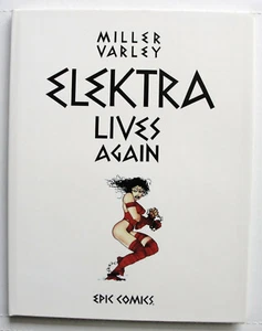 ELEKTRA LIVES AGAIN HC w/Dust Jacket Graphic Novel 1st Ed. Like New FRANK MILLER - Picture 1 of 5