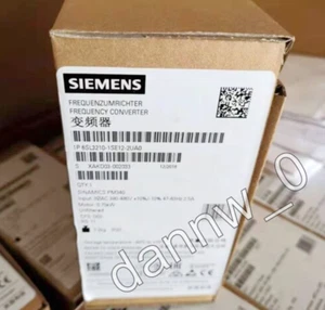 New In Box Siemens 6SL3210-1SE12-2UA0 6SL3 210-1SE12-2UA0 inverter - Picture 1 of 2