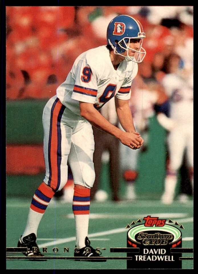 1992 Stadium Club David Treadwell Football Cards #317 - Image 1 of 2