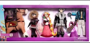 Disney Tangled Classic Rapunzel Flynn Cassandra Maximus dlx Doll 4 Pack Gift set - Picture 1 of 1