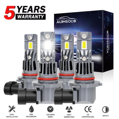 Faros LED haz alto/bajo 6000 k para Land Rover Range Rover Evoque 2012-2018 Foto 1 de 4