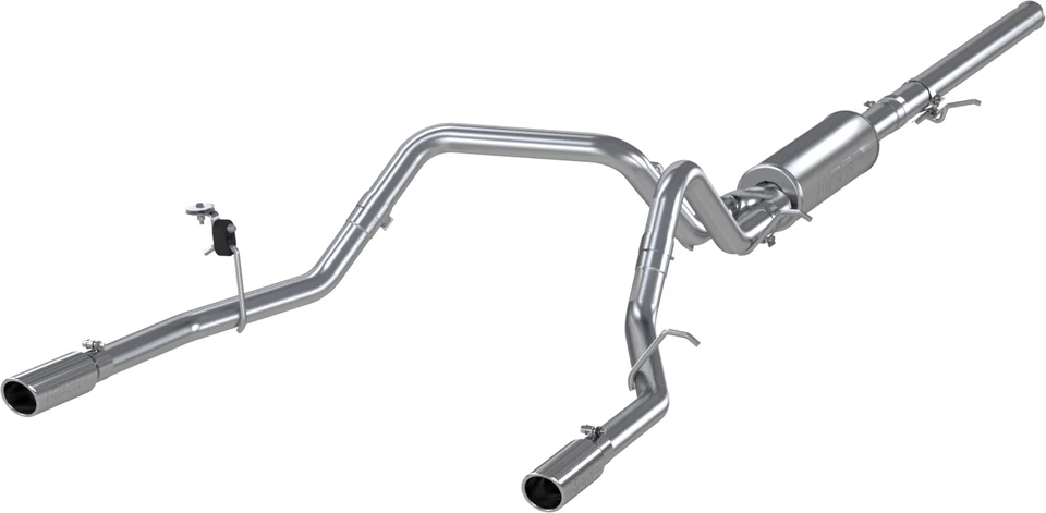 MBRP S5084AL Dual Rear Exit Catback Exhaust for 2014-2018 Silverado/Sierra 1500 Foto 1 de 1
