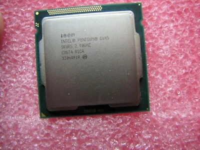 Intel Pentium G645 2.9ghz 3mb sr0rs bx80623g645 LGA1155 dual core USA Seller - Image 1 of 3