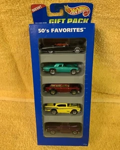 Hot Wheels 50er Favoriten Geschenkpack 5-Auto Set #15068 L40 - Bild 1 von 2
