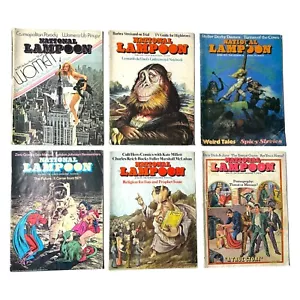 National Lampoon Magazine Lot 1971 Frazetta July March April January May June - Picture 1 of 20