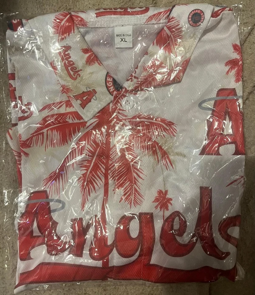 Anaheim Angels City Connect Hawaiian Shirt SGA 6/06/25 New Sealed, LA Angels - Image 1 of 1