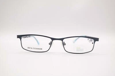 Montature Scandinave T903 Titanio Blu Ovale Occhiali Montatura Nuovi - Immagine 1 di 4