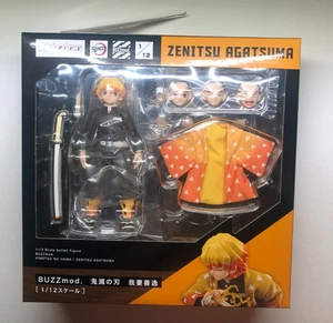 BUZZmod. Figura de acción Zenitsu Agatsuma escala 1/12 Demon Slayer usada sin usar - Imagen 1 de 10