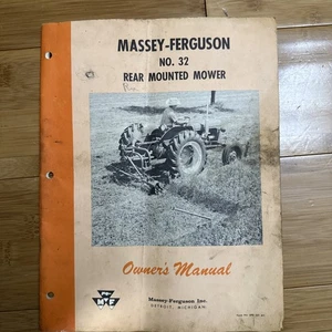 Motofalciatrice Massey Ferguson Mf 32 vintage 1958 manuale d'uso  - Foto 1 di 4