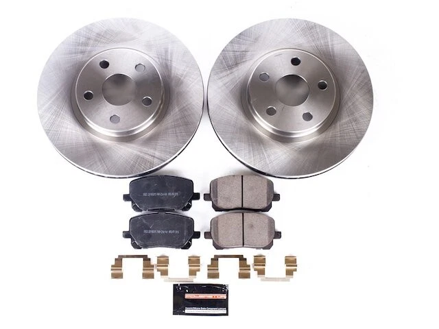 Kit de pastillas de freno delanteras y rotor para Pontiac Vibe 2003-2008 2004 2005 2006 DW324JC Foto 1 de 1