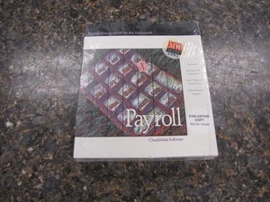 Vintage Payroll Management For the Macintosh CheckMark Software - NEW Sealed - Picture 1 of 4