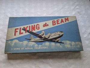 Vintage 1941 Parker Bros Board Game Flying the Beam - Complete! Very Rare! - Picture 1 of 16