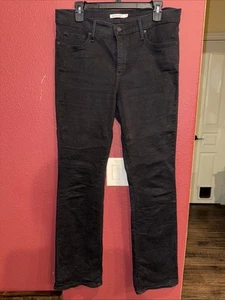 Levi’s Black Denim Bootcut Womens 32 - Picture 1 of 2