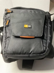 case logic camera bag sling padded black/orange 11"x 10" with straps SLR - Picture 1 of 11