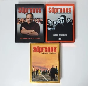 The Sopranos TV HBO DVD's Lot (3 Season DVD Lot) Staffeln 1, 2 und 3 gebraucht - Bild 1 von 3