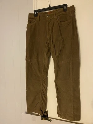 Pantalones de pana de algodón tostado ROBERT GRAHAM para hombre talla 32x34 (32x28,5 real) Foto 1 de 4