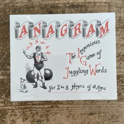 Anagram Game The Ingenious Game Of Juggling Words Oxford Games Vintage 1991 - Image 1 of 4