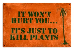 Vintage Style Metal Sign AGENT ORANGE 12x18 - Picture 1 of 1