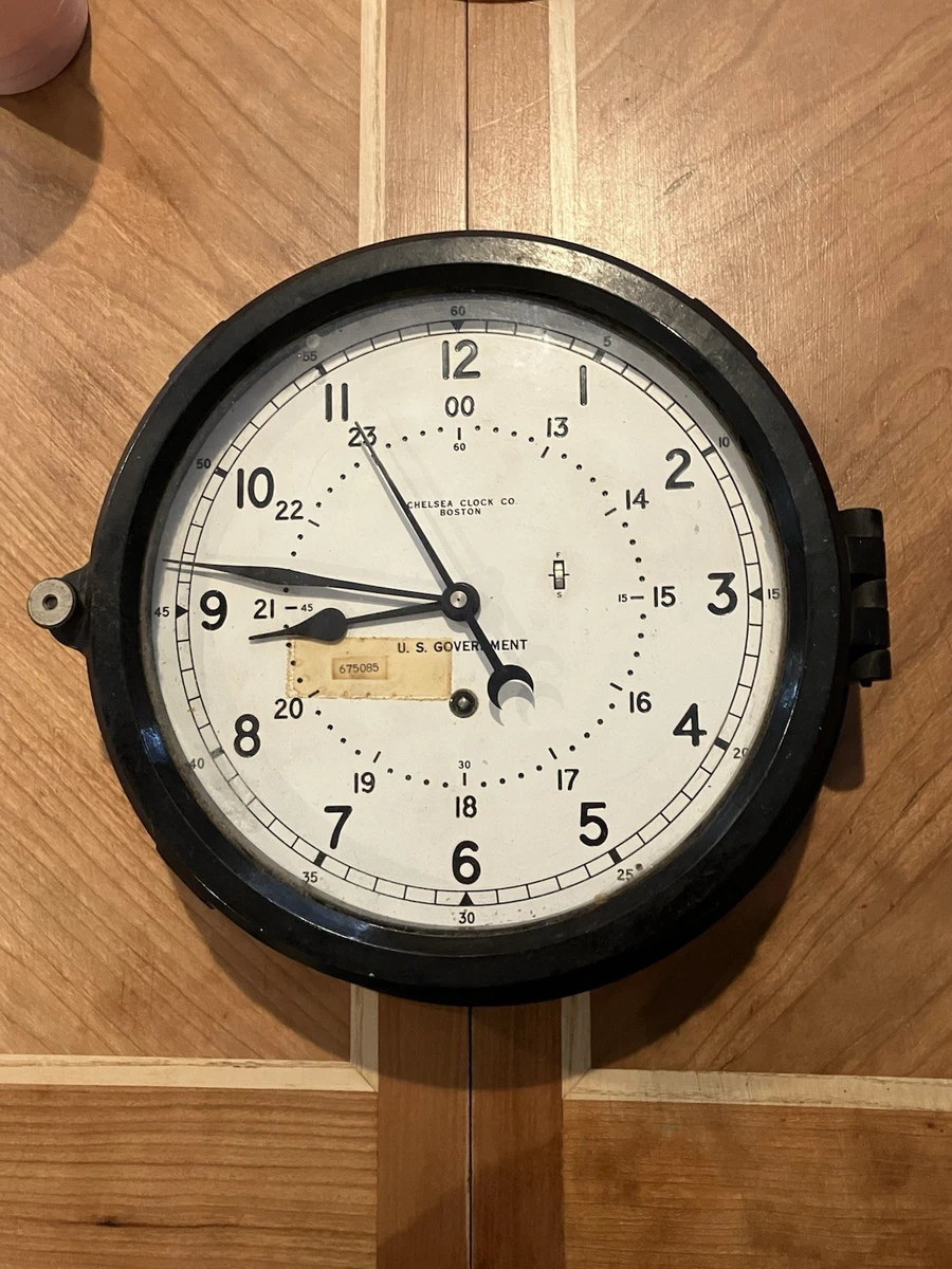Chelsea US Navy Antique Maritime Clocks for sale | eBay