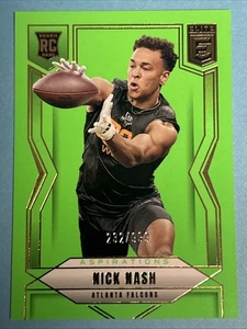 2025 Panini Donruss Elite Nick Nash #180 Aspirations Lime Green /999 - Picture 1 of 4