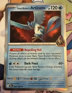 Team Rocket's Articuno 051/182 Pokemon TCG Destined Rivals (HOLO) - Picture 1 of 1