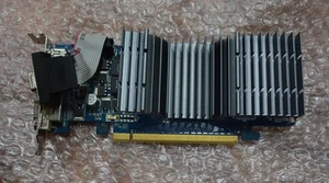 Asus Geforce 8400 GS EN8400GS Silent/DI/1GD2(LP) DVI HDMI VGA PCIE SEE NOTES - Picture 1 of 4