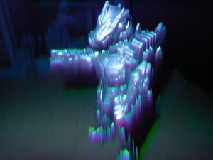 Figura de acción vintage Mechagodzilla 6,5 pulgadas de alto 7,5 pulgadas de largo - Imagen 1 de 9