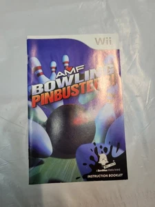 AMF Bowling: Pinbusters (Nintendo Wii, 2007 - Solo manual - Imagen 1 de 1