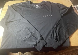 Long Sleeve Tesla t-Shirt - Picture 1 of 6