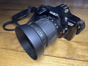 Minolta maxxum 3000i 35mm film camera with 35-80mm lens Tested working nice!!🔥 - Picture 1 of 5