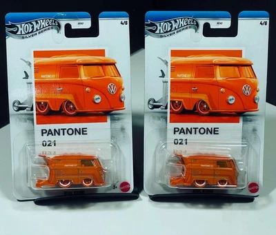 HOT WHEELS 2026 HOT WHEELS SERIE PLATA, JUEGO PANTONE, KOOL KOMBI. #4/6~LOTE X 2 Foto 1 de 4