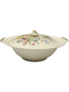 Johnson Brothers Garden Bouquet Piatto da Giardino con Coperchio Vintage Ironston - Foto 1 di 3