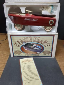 1996 XONEX EDIZIONE LIMITATA METALLO PRESSOFUSO KIDDIE KRAFT PEDAL BOAT NUOVO CON SCATOLA 🔥🔥  - Foto 1 di 14