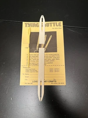 "Reemplazo de telar artesanal Love & Money vintage TRANSBORDADOR ATADO John Alan 7,5""" Foto 1 de 4