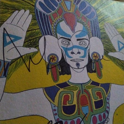 SIGNED Grinderman  -  Palaces of Montezuma 12" vinyl lp autograph warren ellis - Image 1 of 4