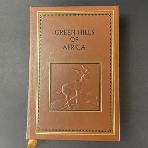 Easton Press Ernest Hemingway GREEN HILLS OF AFRICA Leather Bound Near Fine - Picture 1 of 9